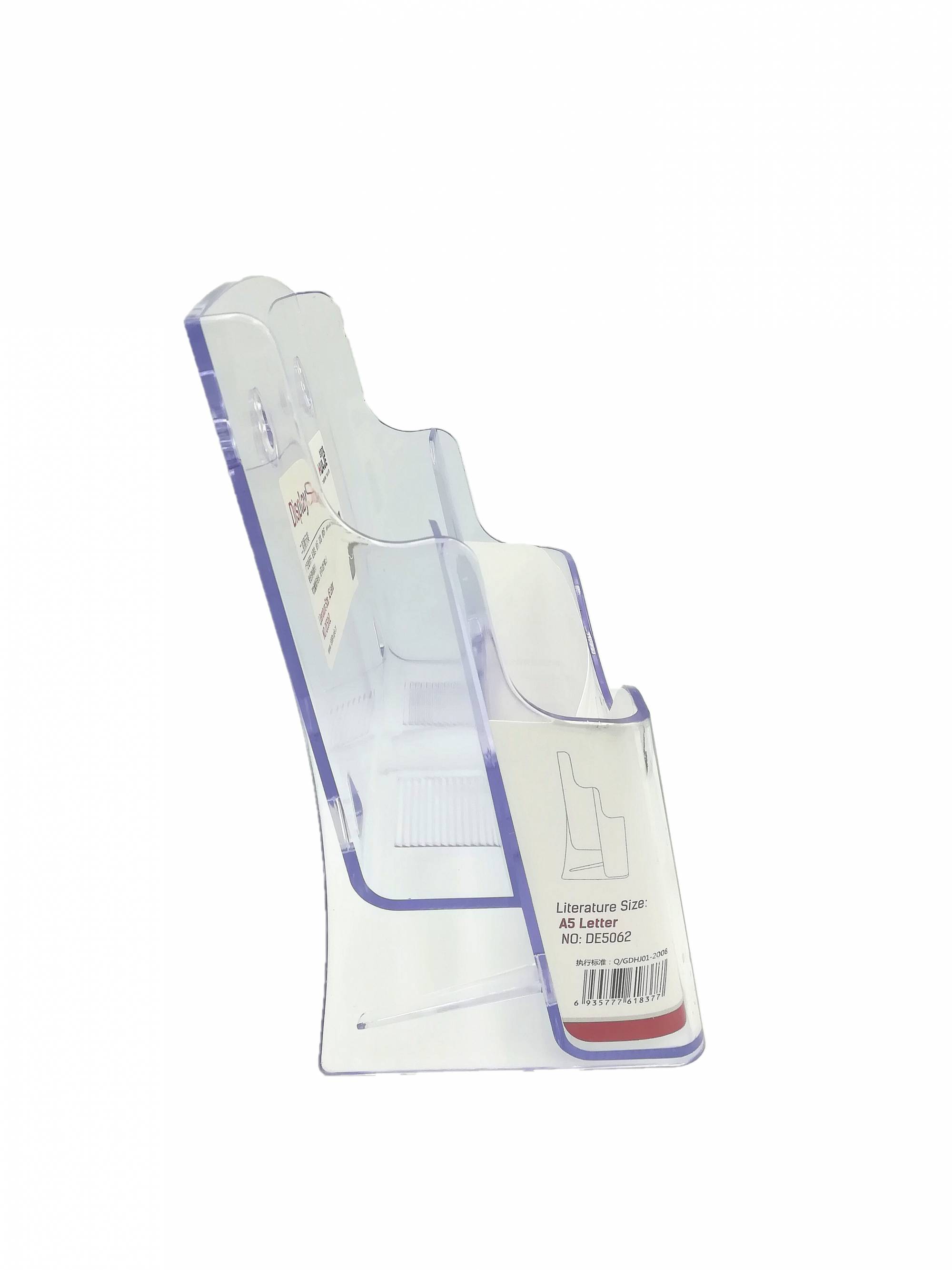 DE5062 A5 2 layer acrylic display stand